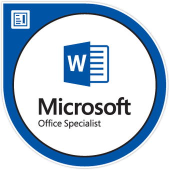 Microsoft Word Badge